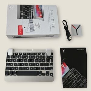 Brydge 7.9 Keyboard For Ipad Mini 4 And Ipad Mini 5th Gen - Silver